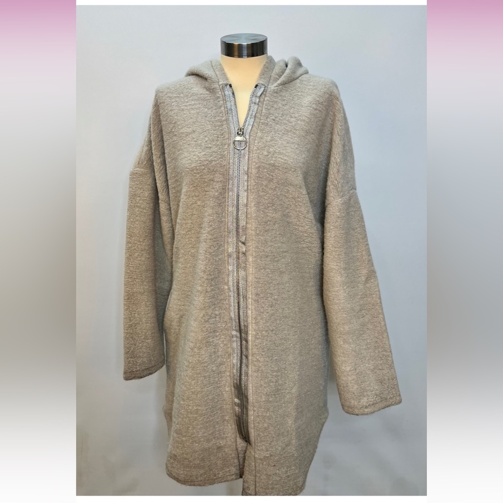 Long Zip up Hoodie Sweater